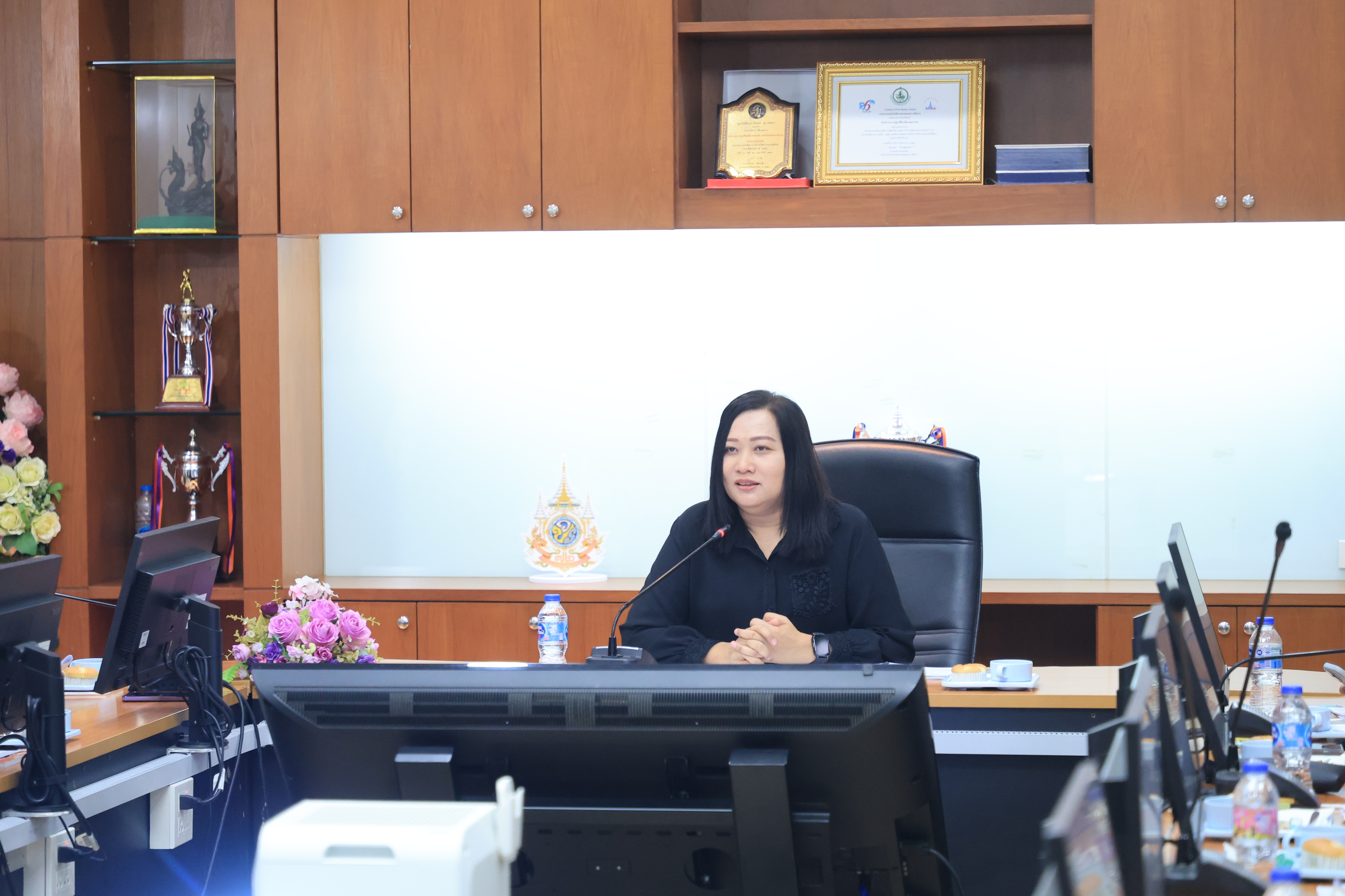 title - สำนักบริหารกลาง ประชุมภายในสำนักบริหารกลาง ครั้งที่ 1/2569